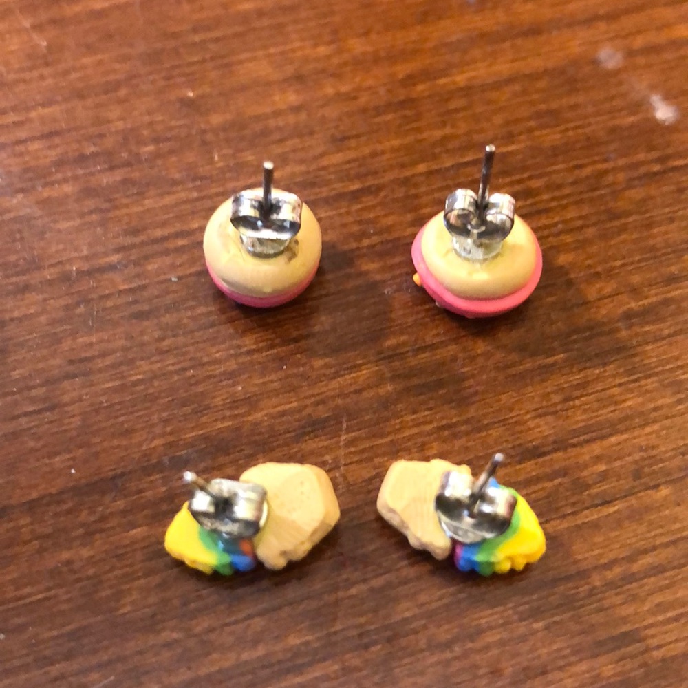 Doughnut and Cupcake Earrings - Picture 4 of 4